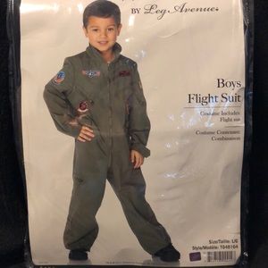 Brand New Top Gun Boys Flight Suit In Size Large!